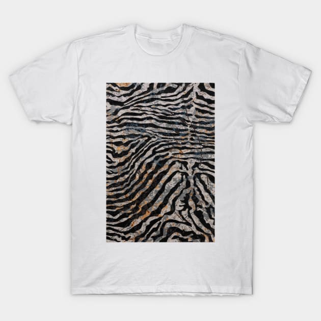 marbled zebra T-Shirt by ghjura